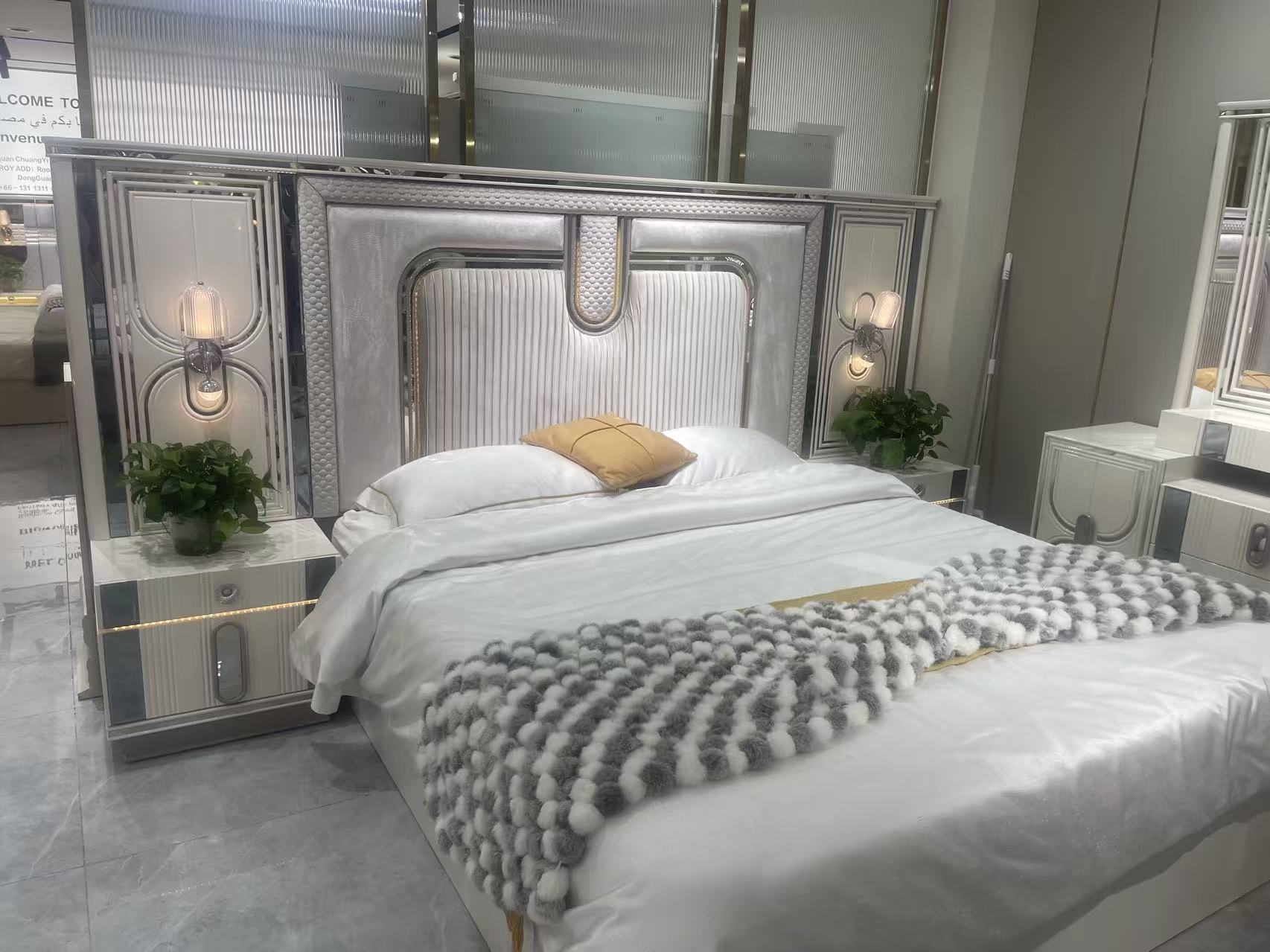 Modern Luxury Bedroom Set – Model 999-5#